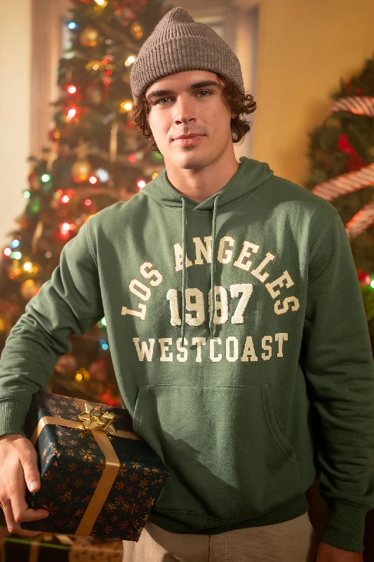Exclusive Access City Embroidered Fleece Hoodie