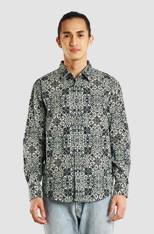 Special Price Nusantara Slim Fit Long Sleeve Bold in Neon