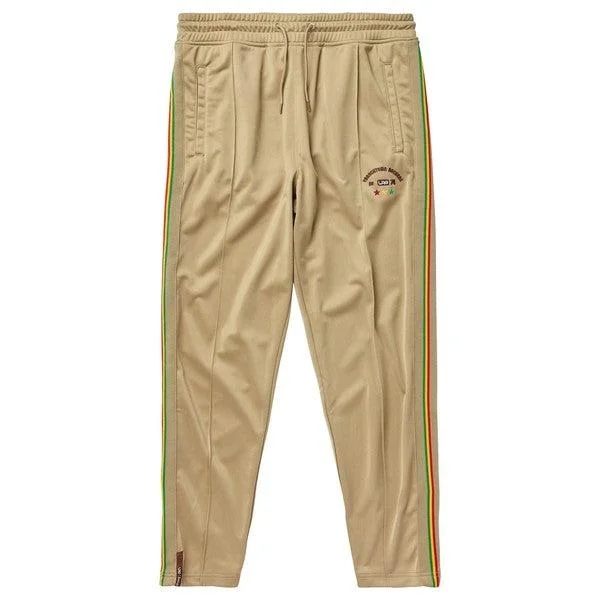 Weekend Wonders Await! LRG Clothing Trenchtown Track Pants Khaki