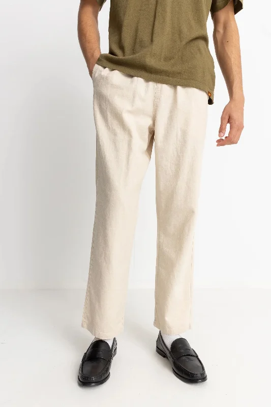 Weekend Discounts Worth Grabbing Linen Jam Pant Bone