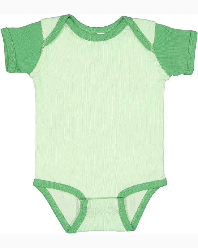 Year-End Sale Rabbit Skins Lap Shoulder Creeper | Mint/ Grass