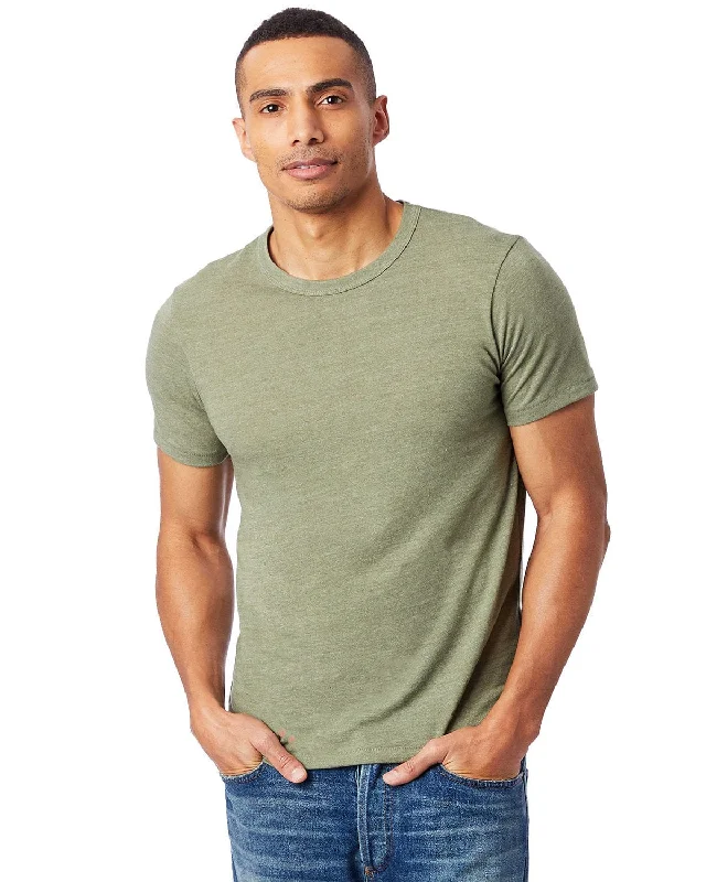 Super Sale Alternative Mens Eco-Jersey Crew T-Shirt | Eco Tr Army Grn