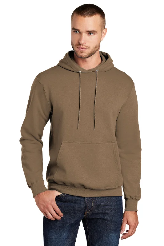 Weekend Offers That Dazzle Port & Company Mens Core Pill Resistant Fleece Hooded Sweatshirt Hoodie w/ Pouch Pocket - Woodland Brown Weekend Offers That Dazzle Port & Company Mens Core Pill Resistant Fleece Hooded Sweatshirt Hoodie w/ Pouch Pocket - Woodland Brown