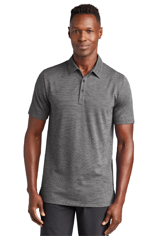 Weekend Deal TravisMathew Mens Auckland Slub Wrinkle Resistant Short Sleeve Polo Shirt - Dark Grey Weekend Deal TravisMathew Mens Auckland Slub Wrinkle Resistant Short Sleeve Polo Shirt - Dark Grey