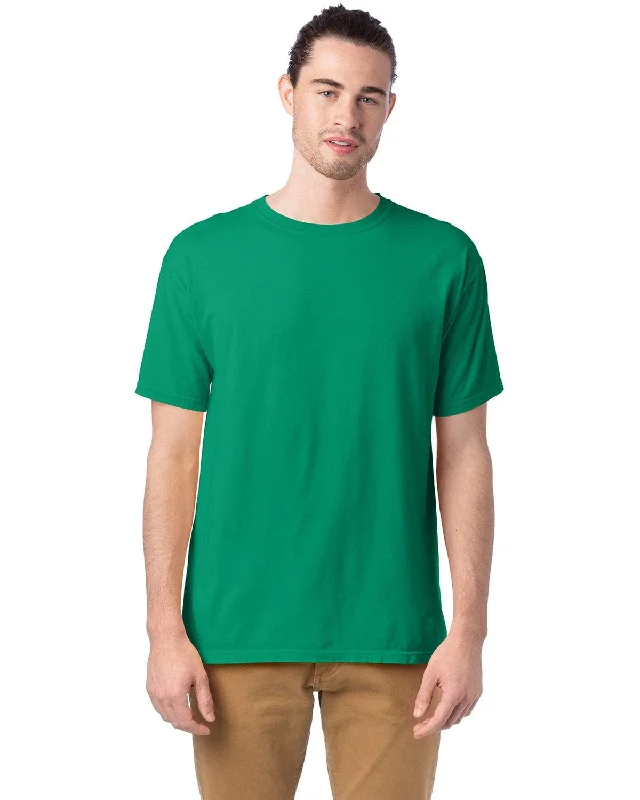 Members Only ComfortWash by Hanes 100% Ringspun Cotton T-Shirt | Rich Green Grass