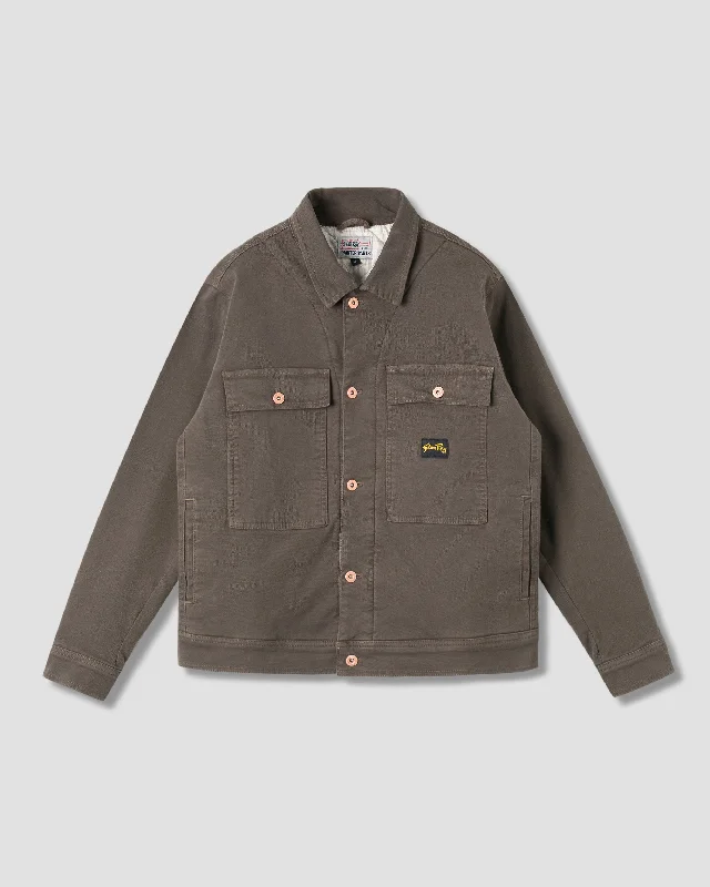 Price Reduction Trucker Jacket (Charcoal Duck)