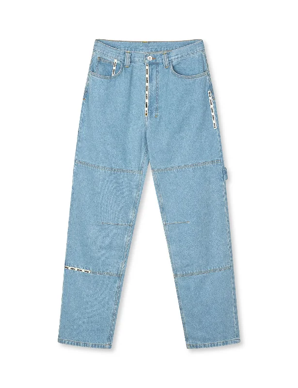 Today Only MB Denim Janitor Jeans, Light Blue