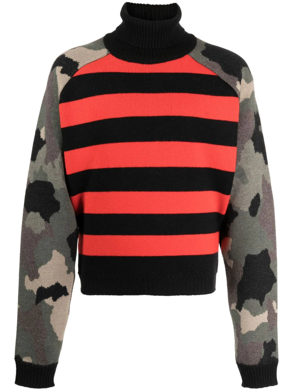 Final Clearance Vesper Mix-Pattern Wool Jumper