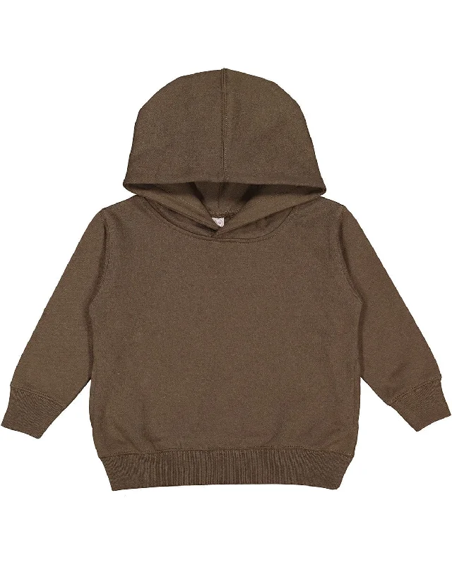 Instant Discount Rabbit Skins Toddler Hooded Sweatshirt | Military Green