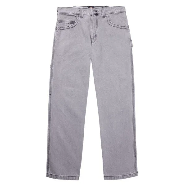 While Supplies Last Dickies Skateboarding Relaxed Fit Woven Denim Pants Ultimate Gray