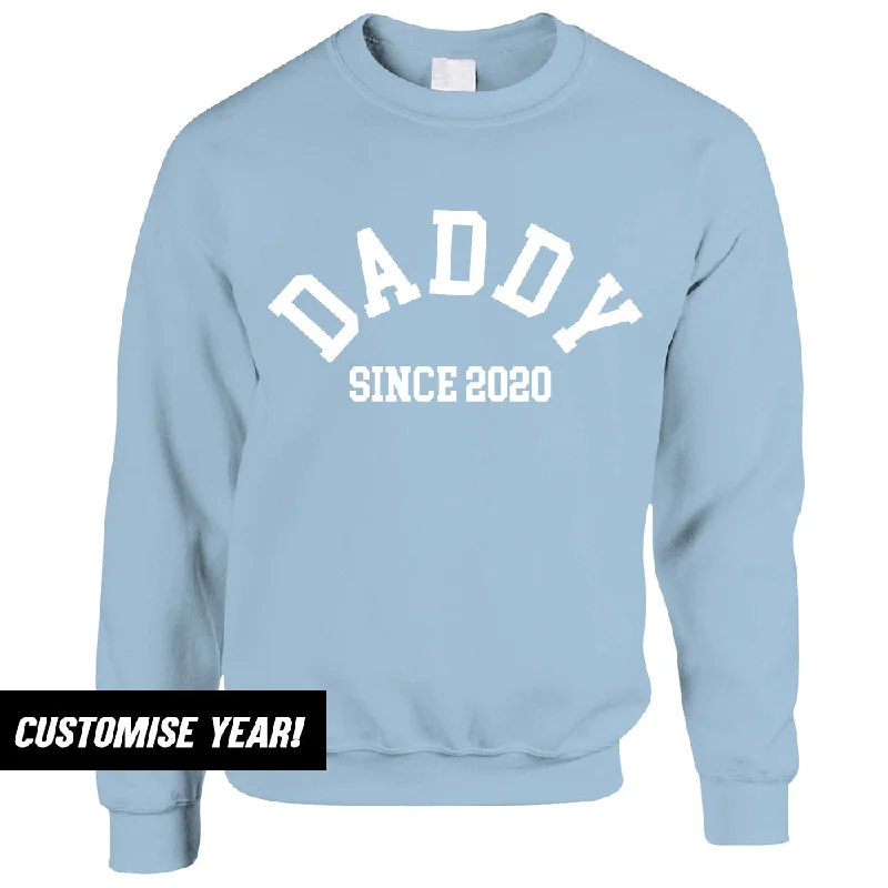 Weekend Discounts to Savor Personalised Daddy Since Sweatshirt (MRK X)