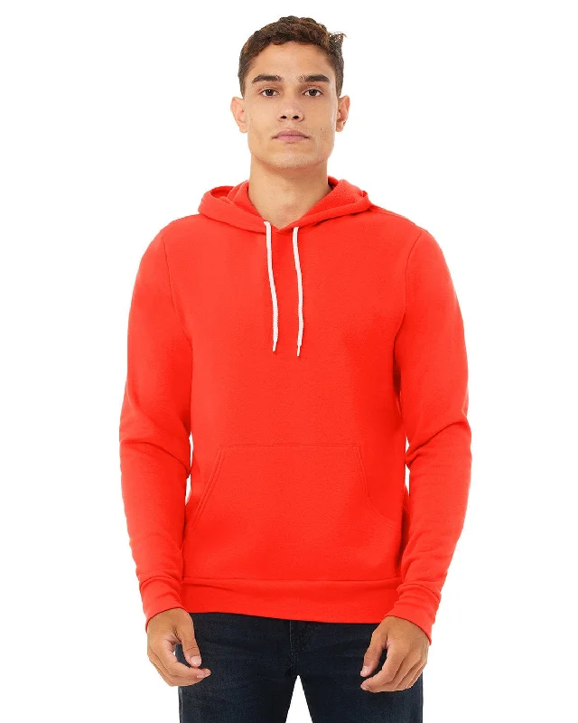Online Deal Bella+Canvas Unisex Sponge Fleece Pullover Hoodie | Poppy