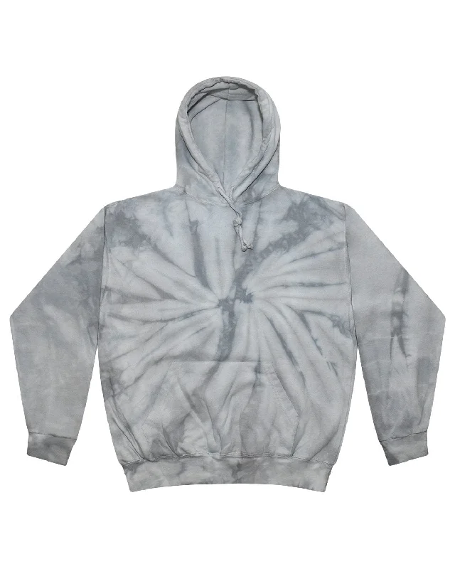 Savings Bonanza Tie-Dye Youth Pullover Hoodie | Spider Silver