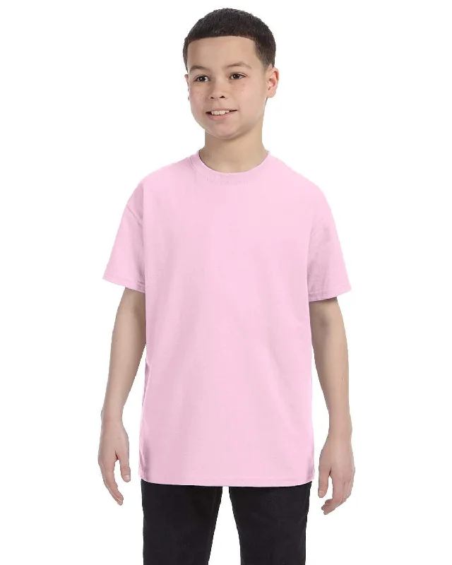 Midnight Madness Hanes Youth Authentic-T T-Shirt | Pale Pink