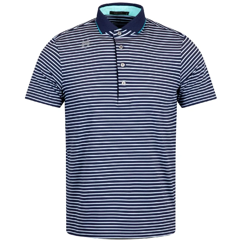 Can't Beat Ticonderoga Polo Maltese/Delphinium - AW24