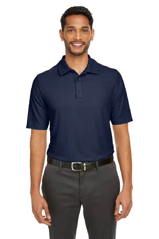 Hurry In Core 365 Mens Fusion ChromaSoft Performance Moisture Wicking Short Sleeve Polo Shirt - Classic Navy Blue Hurry In Core 365 Mens Fusion ChromaSoft Performance Moisture Wicking Short Sleeve Polo Shirt - Classic Navy Blue