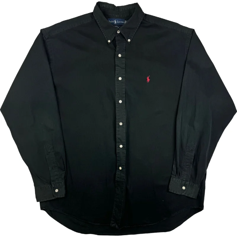 Markdown Madness Ralph Lauren Blake Button-Down Shirt Black