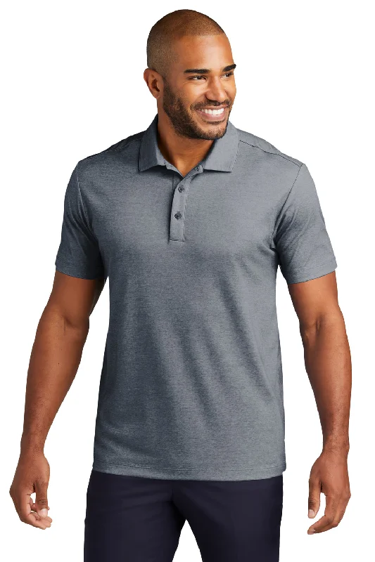 Weekend Savings Extravaganza Port Authority Mens Fine Pique Moisture Wicking Short Sleeve Polo Shirt - Heather River Navy Blue Weekend Savings Extravaganza Port Authority Mens Fine Pique Moisture Wicking Short Sleeve Polo Shirt - Heather River Navy Blue