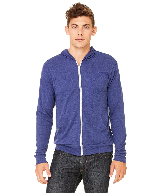 Weekend Deals That Amaze Bella+Canvas Unisex Triblend Full-Zip Lightweight Hoodie | Navy Triblend Weekend Deals That Amaze Bella+Canvas Unisex Triblend Full-Zip Lightweight Hoodie | Navy Triblend