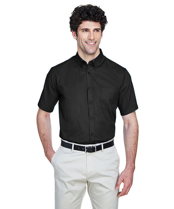 Savings Galore 88194T - Core 365 Mens Tall Optimum Short-Sleeve Twill Shirt