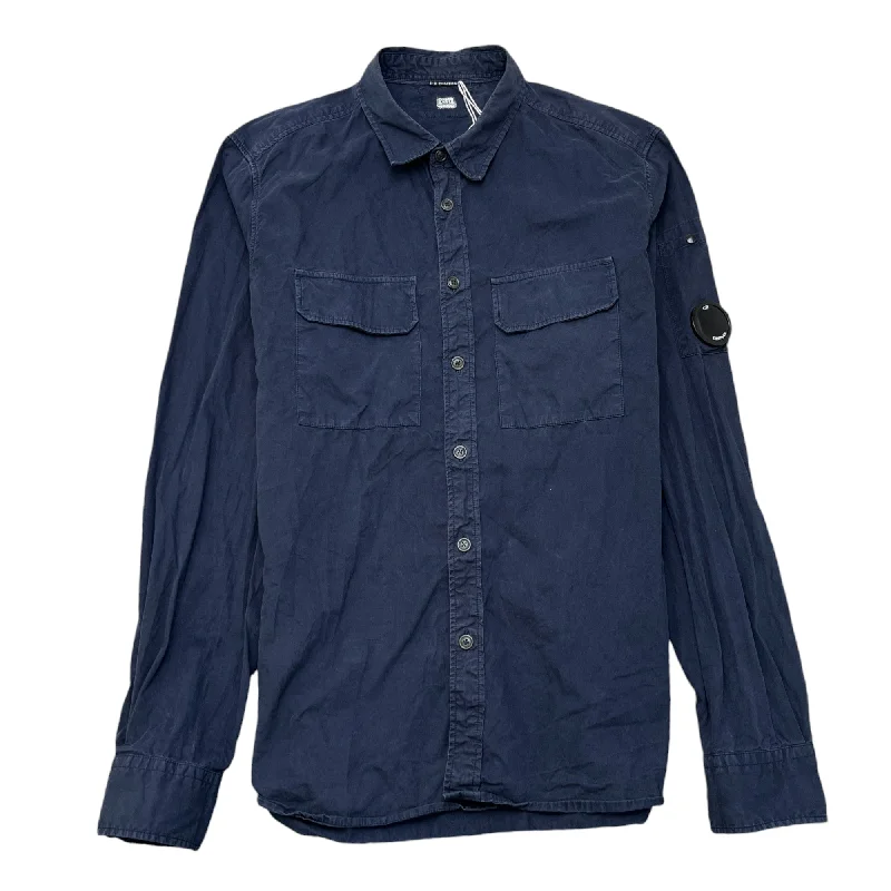 Savings Event Men's Lens OverShirt Navy Size XL