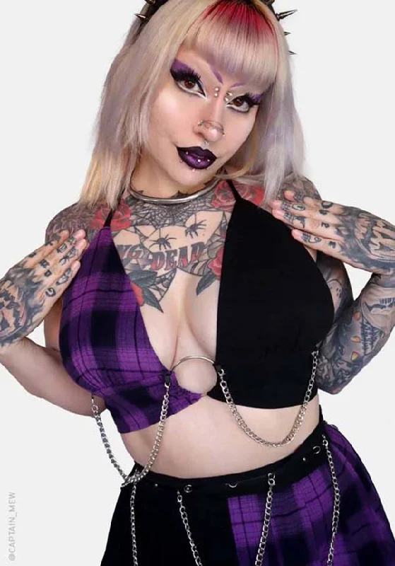 Weekend Bargains Galore Maura Chain | O-RING HALTER TOP