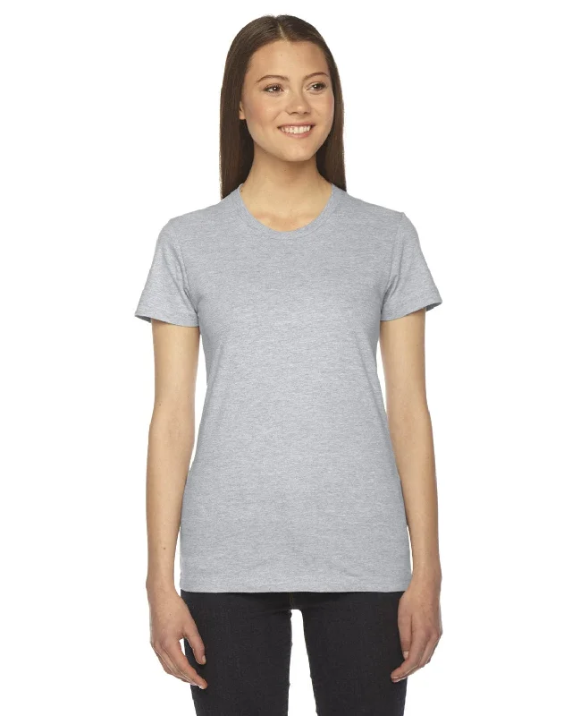 Weekend Wonders Await! American Apparel Ladies Fine Jersey Short Sleeve T-Shirt | Heather Grey Weekend Wonders Await! American Apparel Ladies Fine Jersey Short Sleeve T-Shirt | Heather Grey