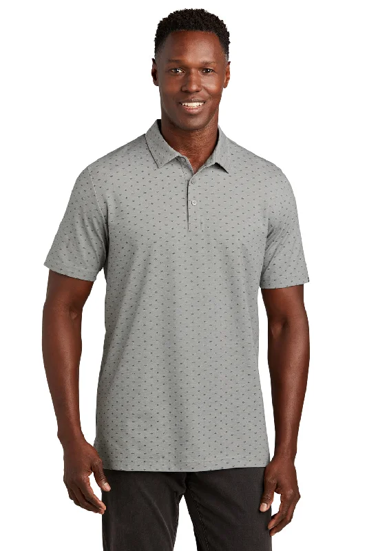 Weekend Specials Just for You TravisMathew Mens Oceanside Geo Wrinkle Resistant Short Sleeve Polo Shirt - Heather Quiet Shade Grey/Dark Grey Weekend Specials Just for You TravisMathew Mens Oceanside Geo Wrinkle Resistant Short Sleeve Polo Shirt - Heather Quiet Shade Grey/Dark Grey
