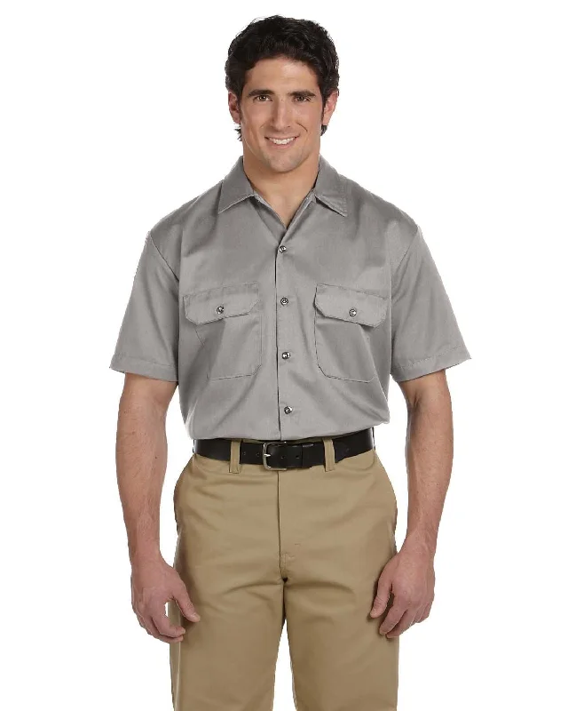 Today Only Dickies Short Sleeve Work Shirt | Silver Gray