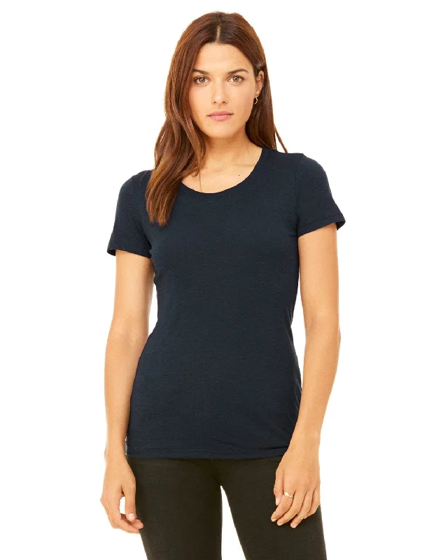 Don’t Miss Out Bella+Canvas Ladies Triblend T-Shirt | Solid Navy Trbln