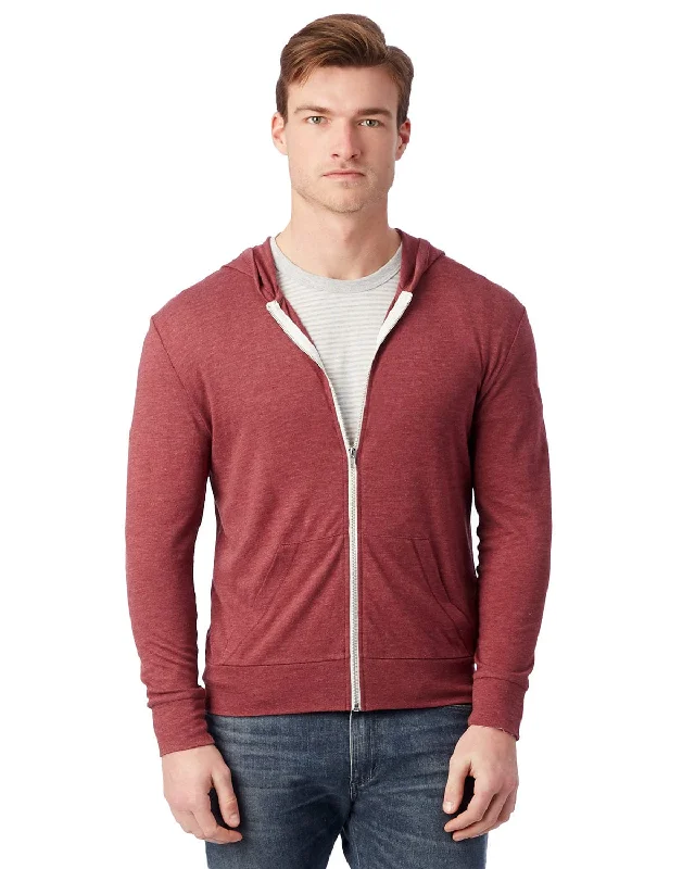 The Best Prices Alternative Unisex Eco-Jersey Zip Hoodie | Eco True Currant