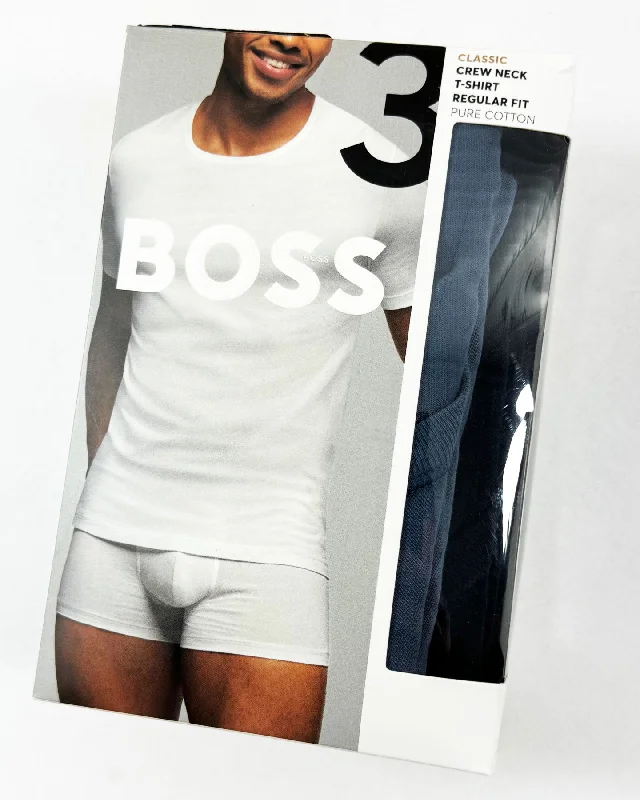 Take Advantage Hugo Boss Men T-Shirts 3-Pack Crew Neck Regular Fit M