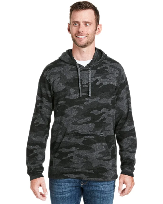 Limited Time Discount J America Tailgate Fleece Pullover Hoodie | Blk Camo Hthr