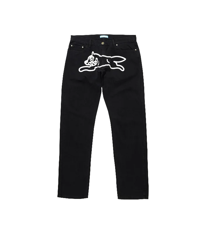Today's Special RUNNING DOG TWILL PANTS - BLACK