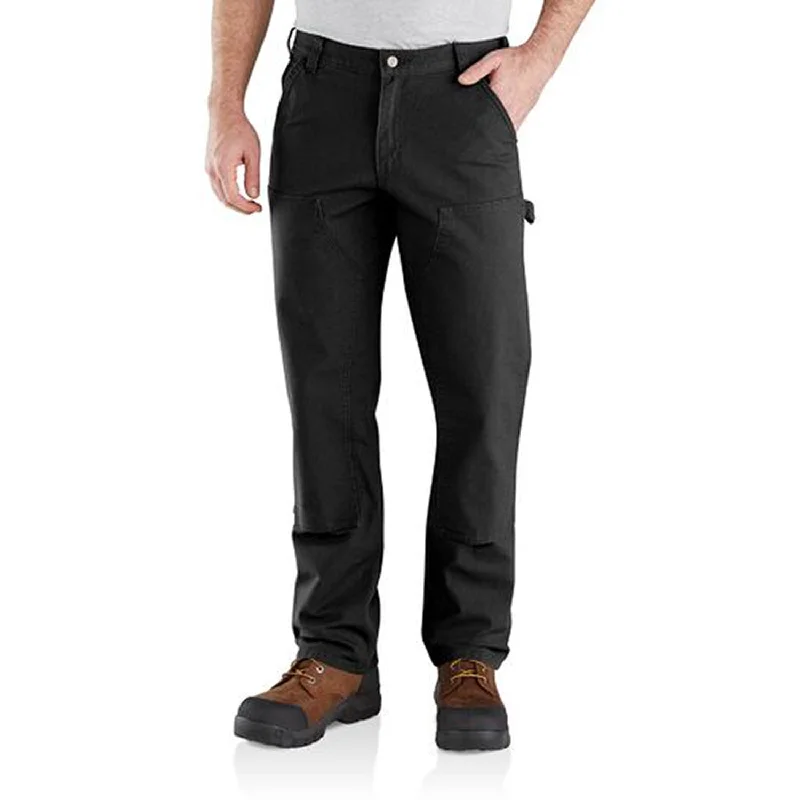 Time-Limited Offer Carhartt Men's Rugged Flex® Relaxed Fit Double-Front Duck Pant_Black Time-Limited Offer Carhartt Men's Rugged Flex® Relaxed Fit Double-Front Duck Pant_Black
