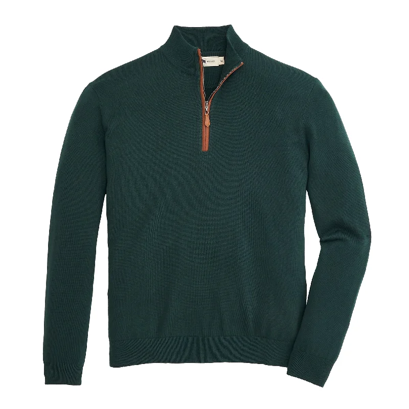 Bargain Blast Jackson 1/4 Zip Pullover - Dark Forest