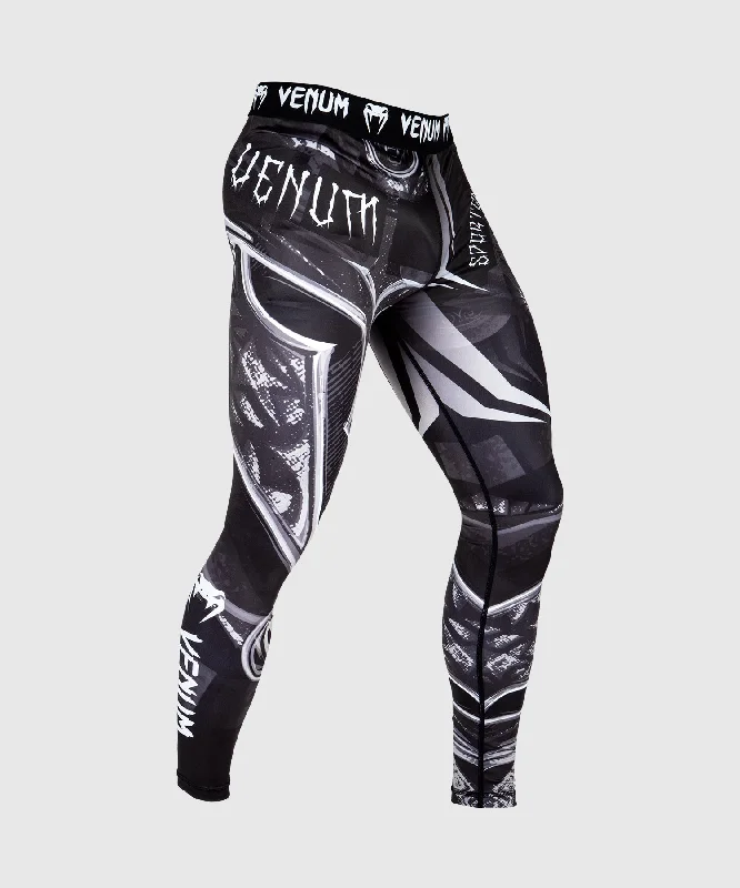 Grand Opening Sale Venum Gladiator 3.0 Compression Tights - Black/White