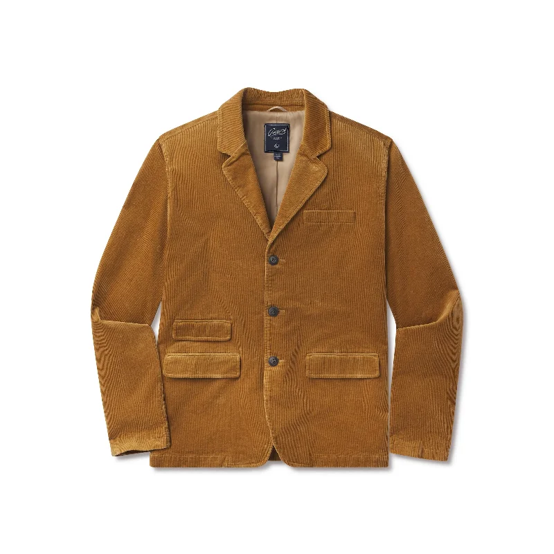 Weekend Bargains to Grab Fleming's English Corduroy Blazer - Saddle