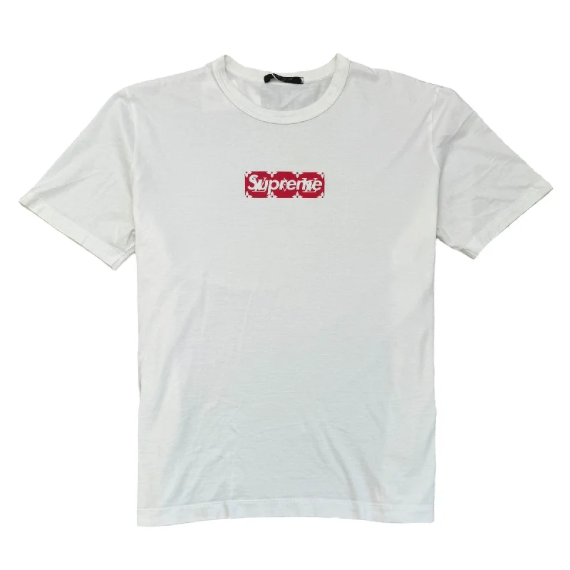 Closeout Sale Men's Supreme Box Logo T-Shirt White Size XL