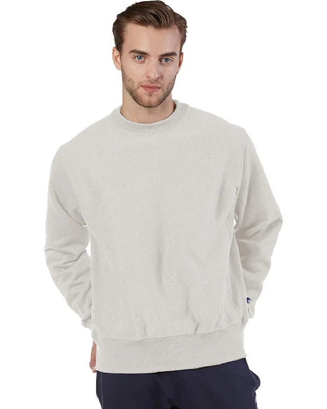 Season Finale Sale Champion Reverse Weave Crewneck Sweatshirt | Oatmeal Heather