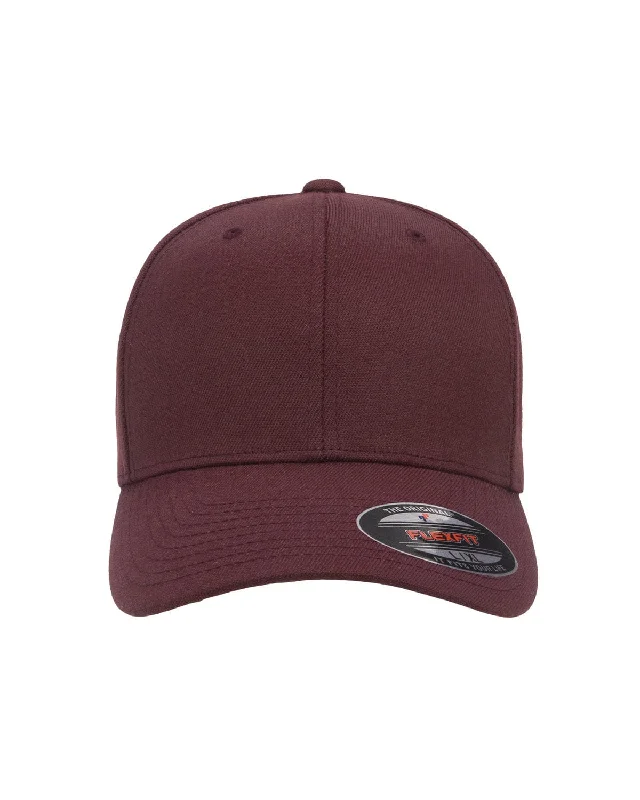 Extra Discounts Flexfit Adult Wool Blend Cap | Maroon
