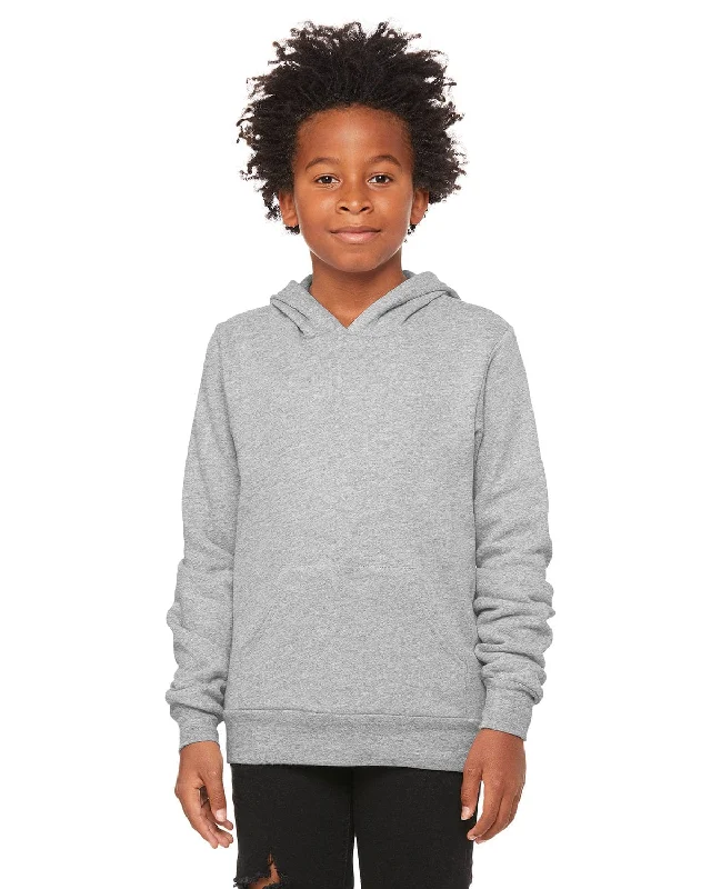 Today’s Deal Bella+Canvas Youth Sponge Fleece Pullover Hooded Sweatshirt | Athletic Heather Today’s Deal Bella+Canvas Youth Sponge Fleece Pullover Hooded Sweatshirt | Athletic Heather
