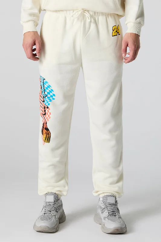 Price Slash Daytona Speedway Graphic Fleece Jogger
