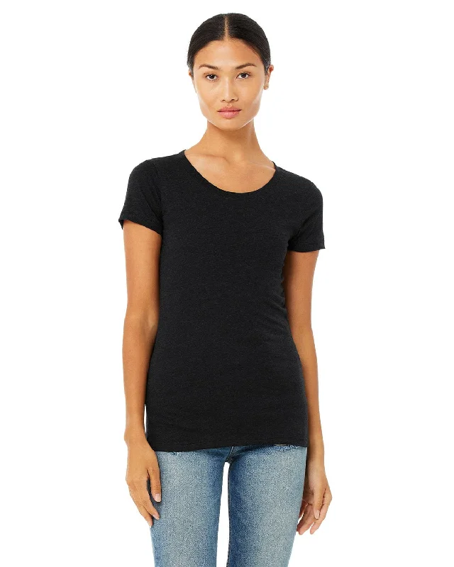 Limited Quantity Bella+Canvas Ladies Triblend T-Shirt | Blk Hthr Triblnd
