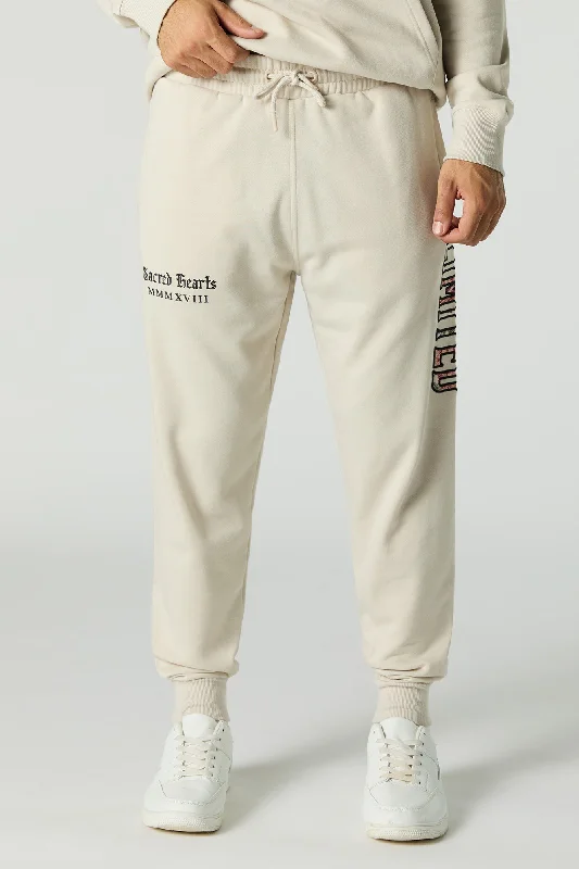 Clearance Sale Limited Twill Embroidered Fleece Jogger
