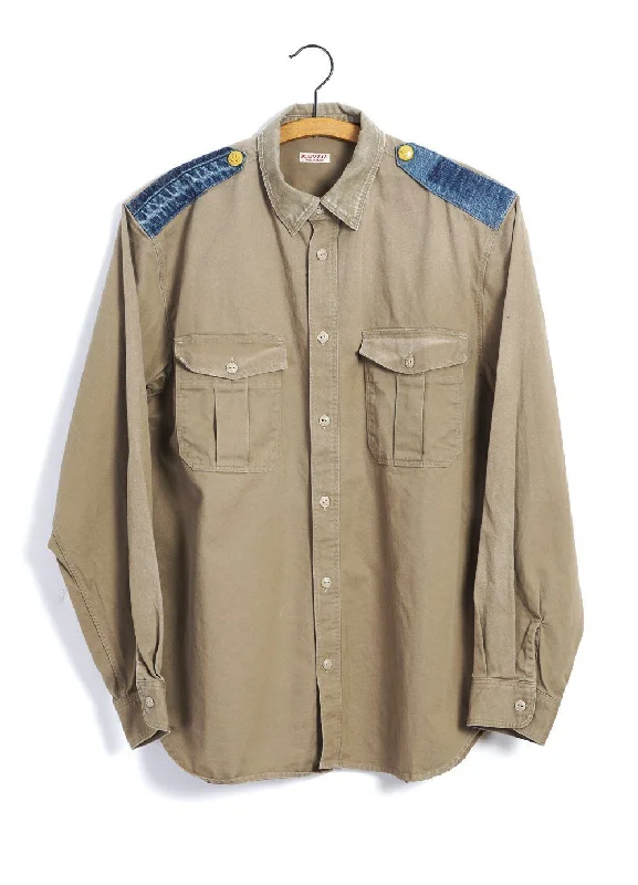 Final Markdown KAMOKE | Chino Workshirt | Beige