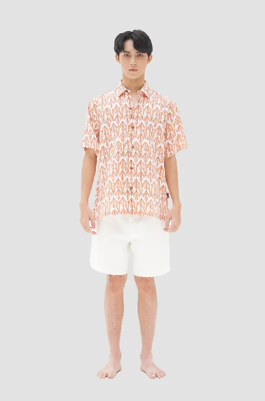 Crazy Savings Maharaja Linen Aara -Orange