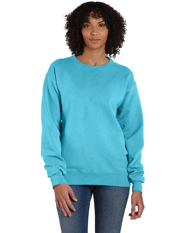 Steals and Deals ComfortWash by Hanes Unisex Crew Sweatshirt | Freshwater