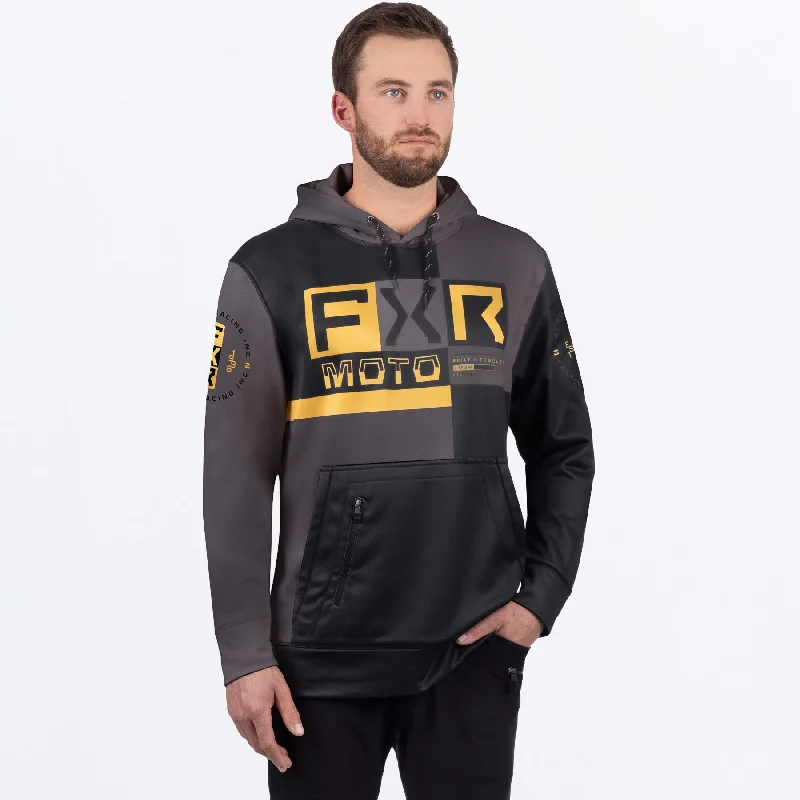Final Sale Moto Tech Pullover Hoodie