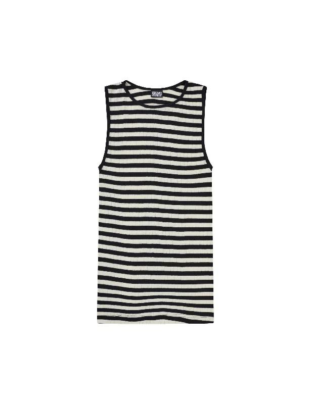 Weekend Bargains to Sizzle NPS Tank Top Broadway, Black/Ecru